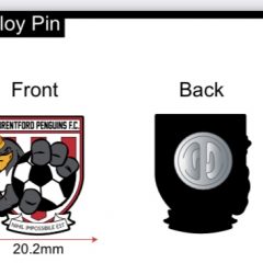 Badge – Brentford Penguins FC Club Badge