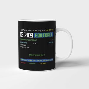 Ceefax Mug - 1st Premier League game