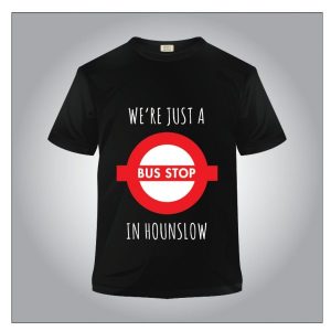 Tshirt – Ladies Bus stop in Hounslow