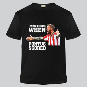 Tshirt – Pontus Jansson – I was there when Pontus scored