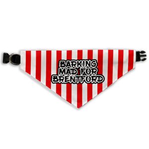 Dog Scarf - Barking mad for Brentford
