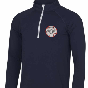 Cool 1/2 zip sweatshirt - TW8 Casuals embroidered logo