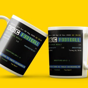 Ceefax Mug - Man City 2022/2023