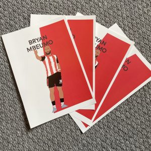 A4 Poster - Bryan Mbeumo