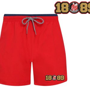 Swim Shorts 1889 Red / Black