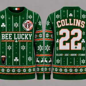 Brentford Nathan Collins christmas jumper ireland kit inspired